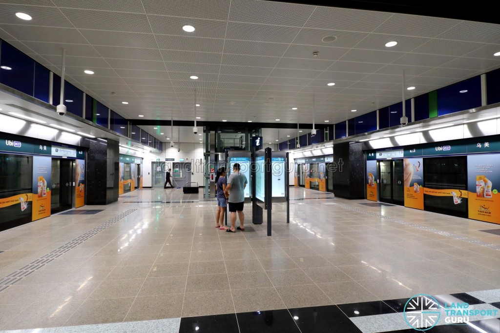 Ubi MRT Station - Platform level (B3)