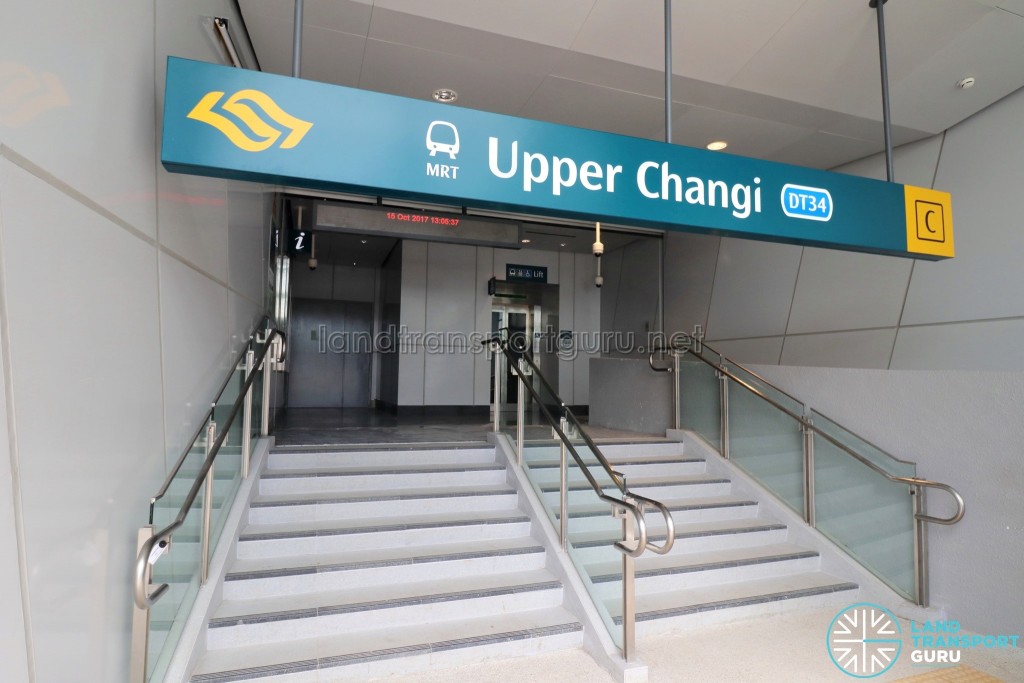 Upper Changi MRT Station - Exit C