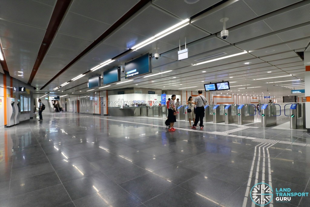 Upper Changi MRT Station - Ticket Concourse (B3)