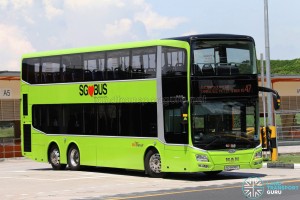 SBS Transit MAN A95 (SG5838E) - Service 47