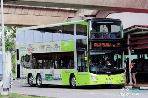 SBS Transit MAN A95 (SG2017C) - Service 71