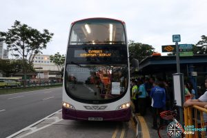 SBS Transit Volvo B9TL Wright (SBS3963C) - Express 5: Outram Park - Boon Lay