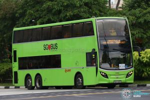 SMRT Alexander Dennis Enviro500 (SG5700T) - Shuttle 4: Choa Chu Kang - Jurong East