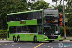 SMRT MAN Lion's City DD (SG5779S) - Shuttle 4: Choa Chu Kang - Jurong East
