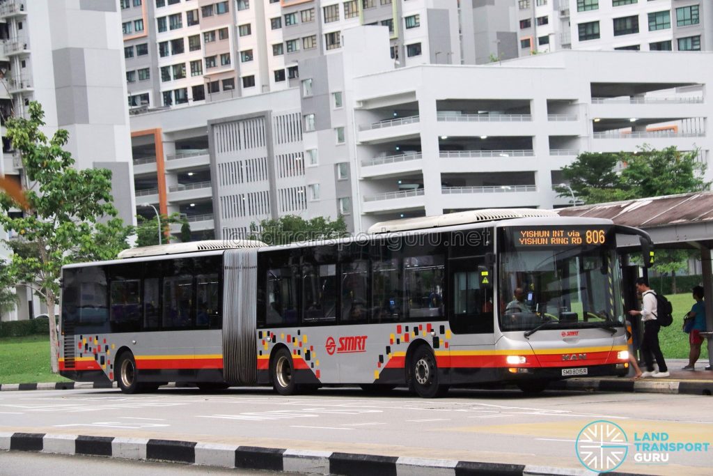 Bus 806 - SMRT Buses MAN A24 (SMB8016M)