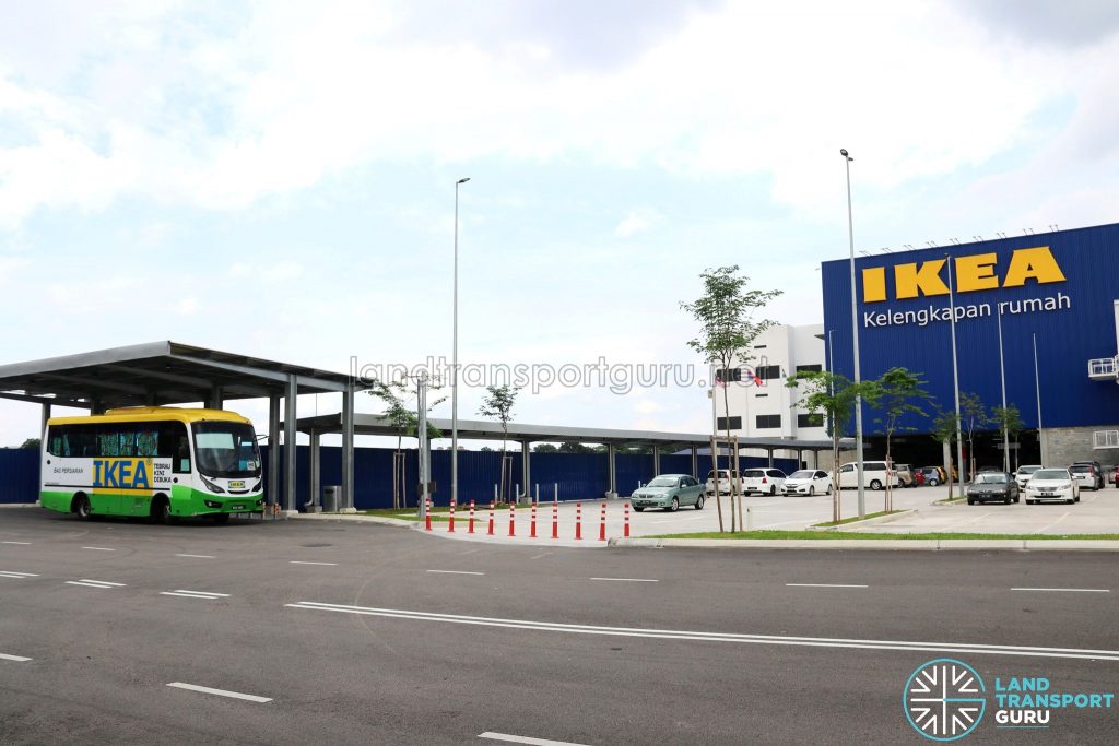 IKEA Tebrau Shuttle Bus - Pick-Up/Drop-Off point