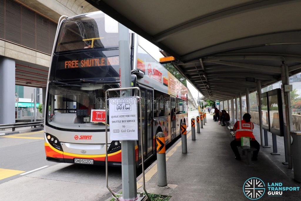 Joo Koon—Gul Circle Free Shuttle Bus Service at Joo Koon
