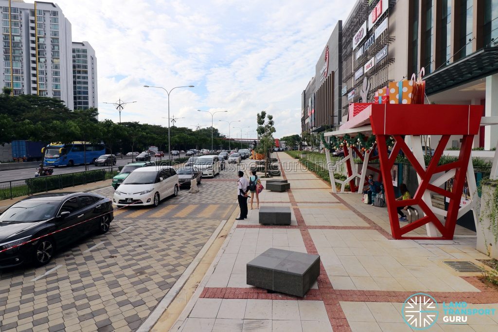 Paradigm Mall: Bus Stop 2 just off Jalan Skudai