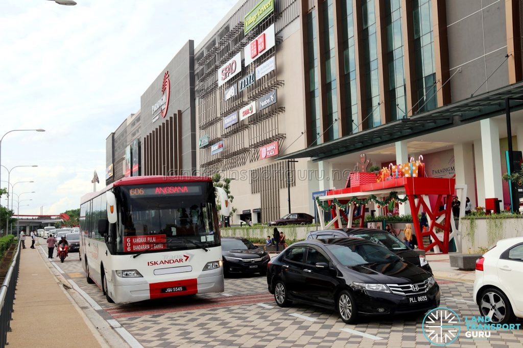 Paradigm Mall: Bus Stop 2 for buses towards JB Sentral and ...