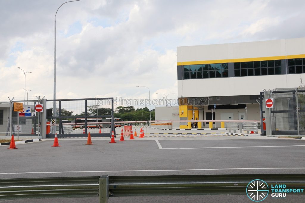 Seletar Bus Depot: Vehicular Exit