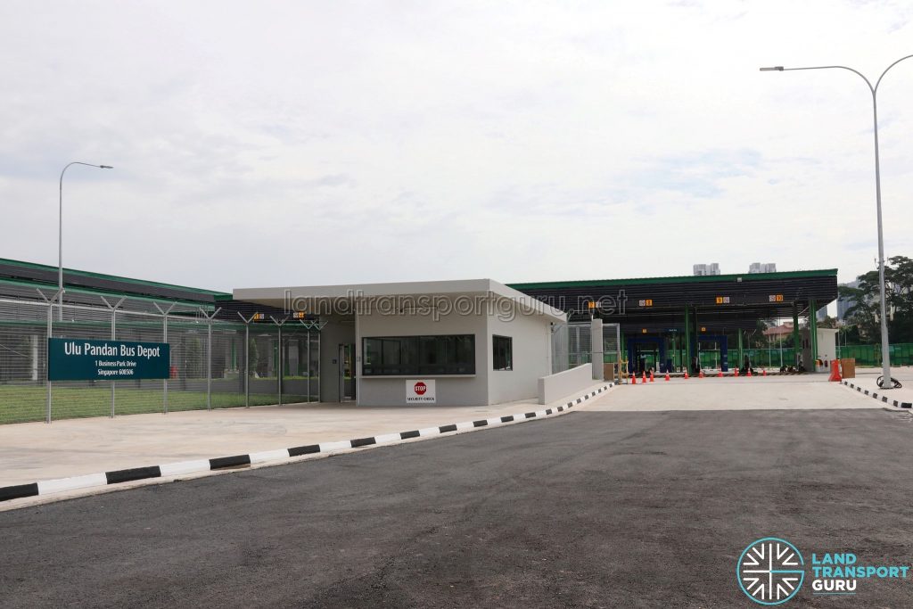 Ulu Pandan Bus Depot: Main Entrance
