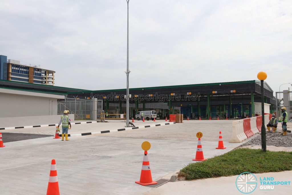 Ulu Pandan Bus Depot: Main Entrance