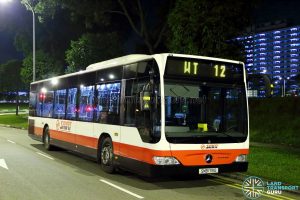 SMRT Mercedes Benz Citaro (SMB178G) - Worker's Transport WT12