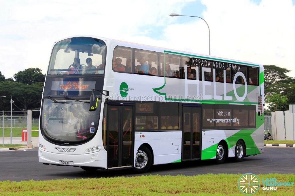 Tower Transit Volvo B9TL Wright (SG5007L)