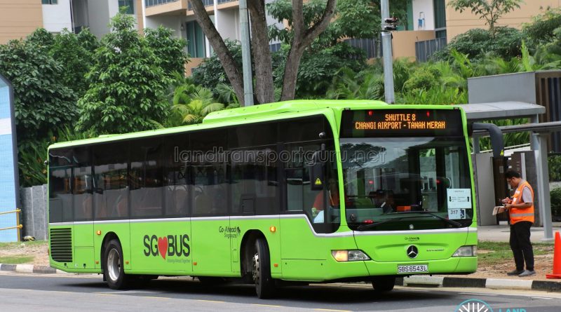 Go-Ahead Mercedes Benz Citaro (SBS6543L) - Shuttle 8