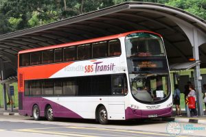 SBS Transit Volvo B9TL Wright (SBS7592M) - Shuttle 7