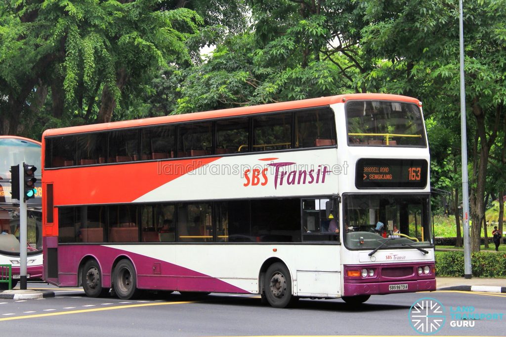 Service 163 - SBS Transit Dennis Trident (SBS9673A)