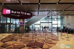 Changi Airport T4 Shuttle - T4 Boarding Point