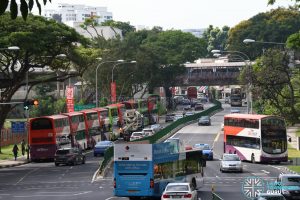 East West Line Full Day Closure (21 January 2018) - Aljunied MRT Bus Queue