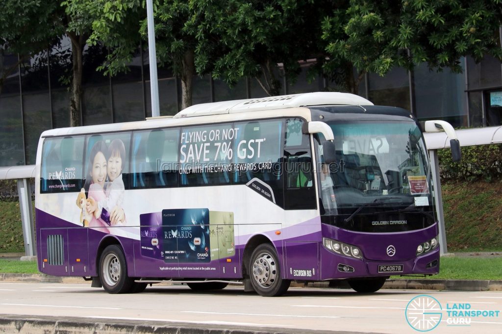 PC4067B - Changi Airport Lunch Shuttle (Former T3 & T1 Route)