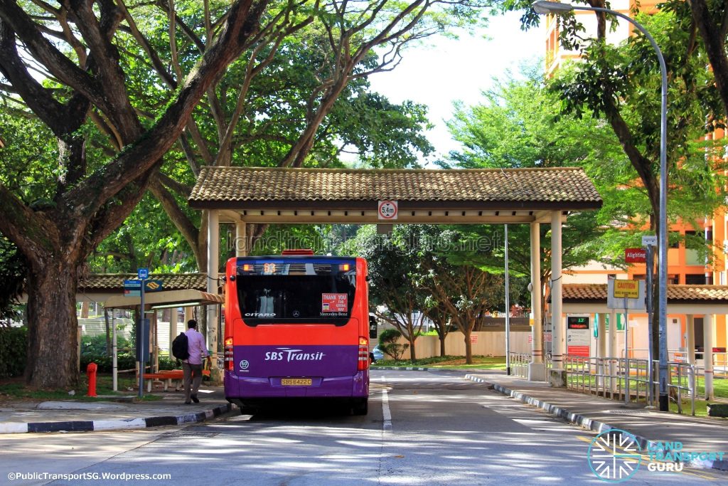 Bus Service 63 at Rumah Tinggi Terminal