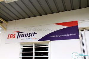 Taman Jurong Bus Terminal - Signage