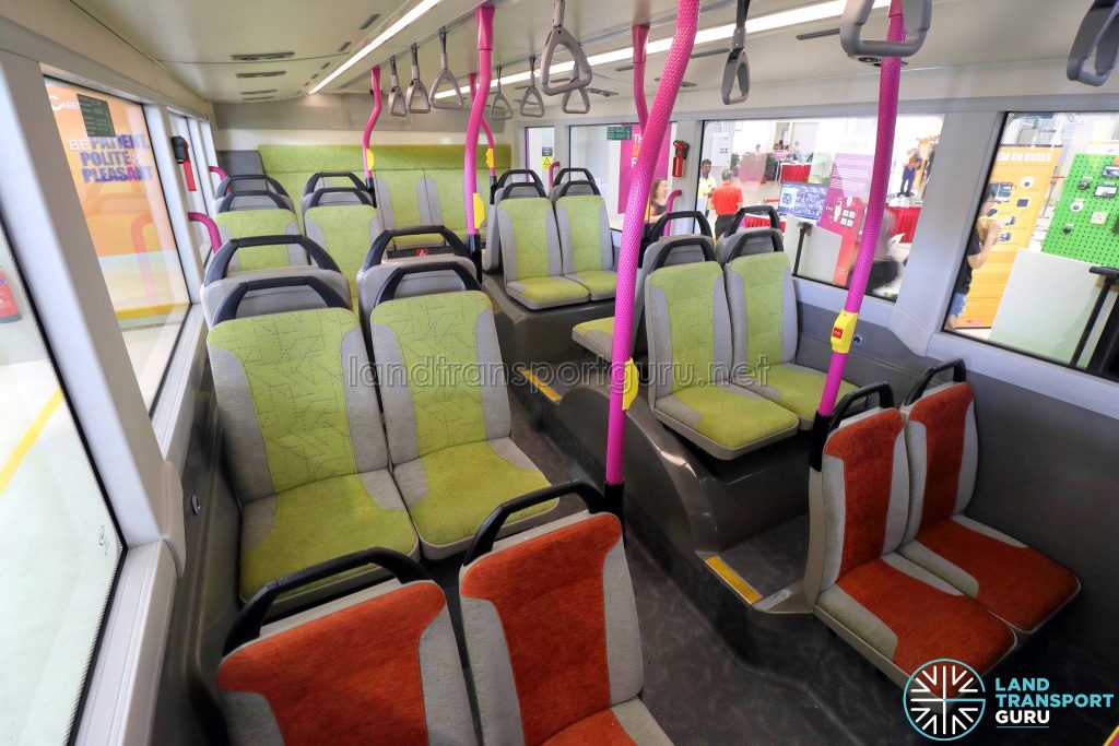 Volvo B8L (SG4003D) - Lower Deck rear seating area