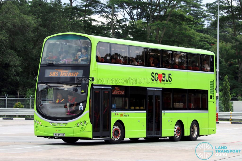 SBS Transit Volvo B9TL Wright (SG5441R) - Seletar Bus Depot Carnival Depot Tour