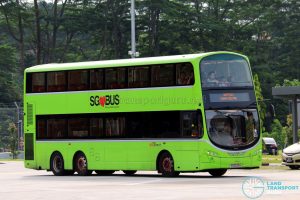 SBS Transit Volvo B9TL Wright (SG5523M) - Seletar Bus Depot Carnival Shuttle C