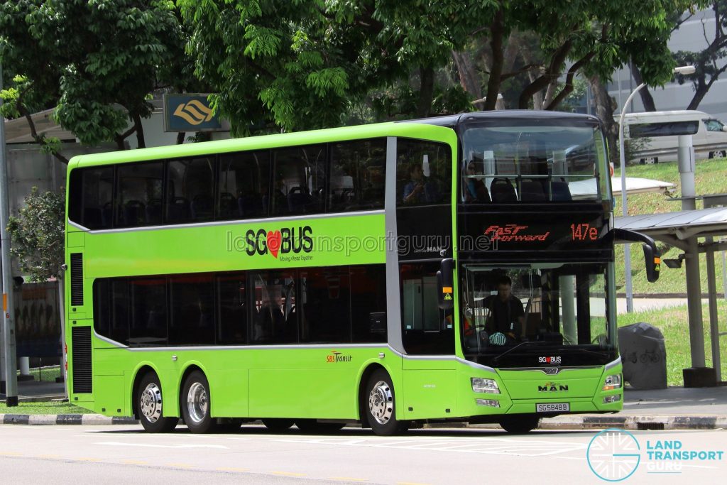 SBS Transit MAN A95 (SG5848B) - Service 147e