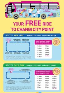 Changi City Point - Shuttle Bus Poster