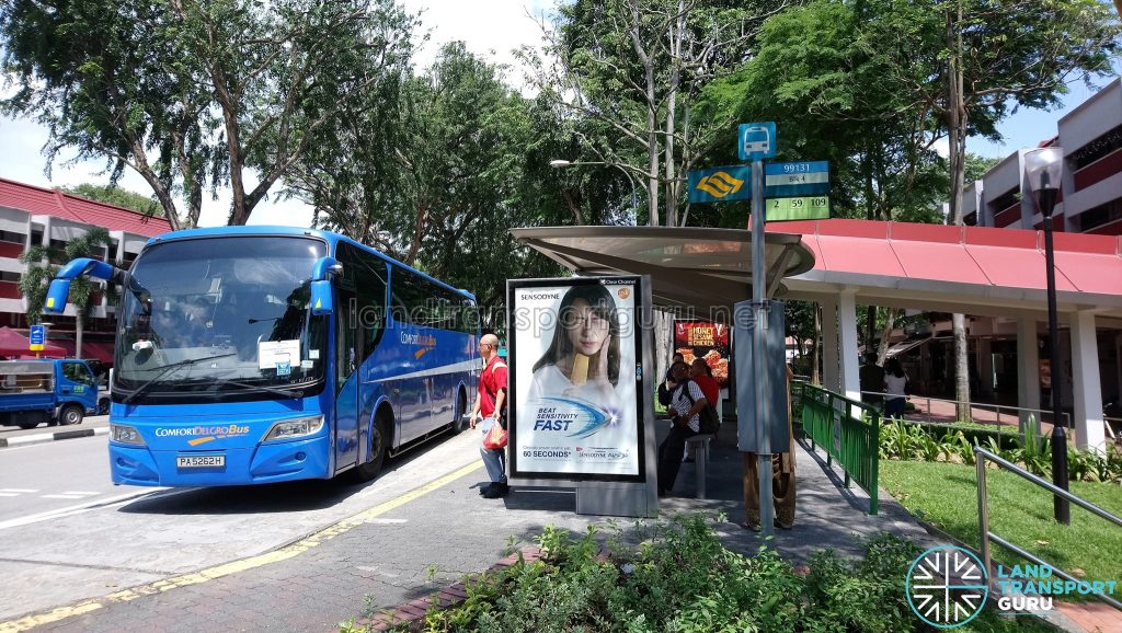 Changi Village-ALPS Shuttle Service - Boarding Stop