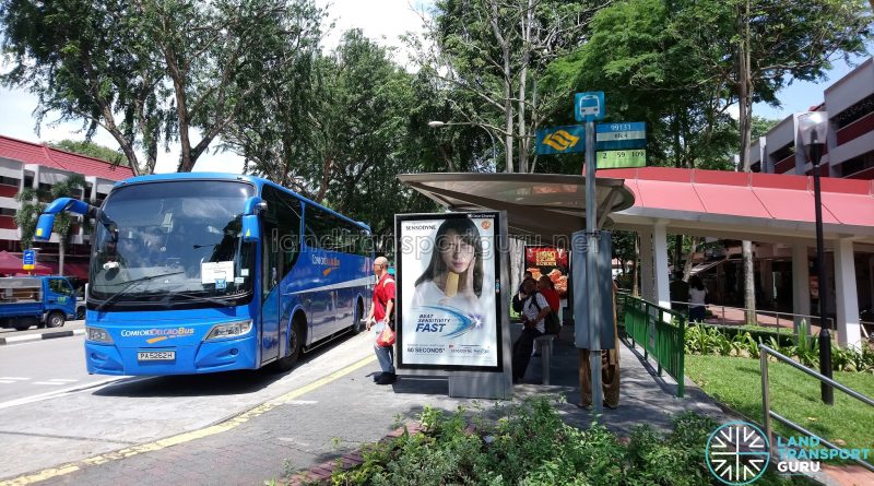 Changi Village-ALPS Shuttle Service - Boarding Stop