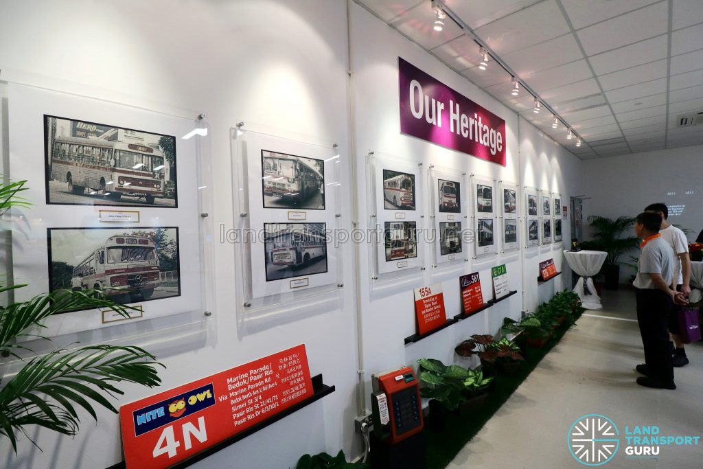 Our Bus Showcase at the Seletar Bus Depot Carnival - Photos of Buses & Destination Signages