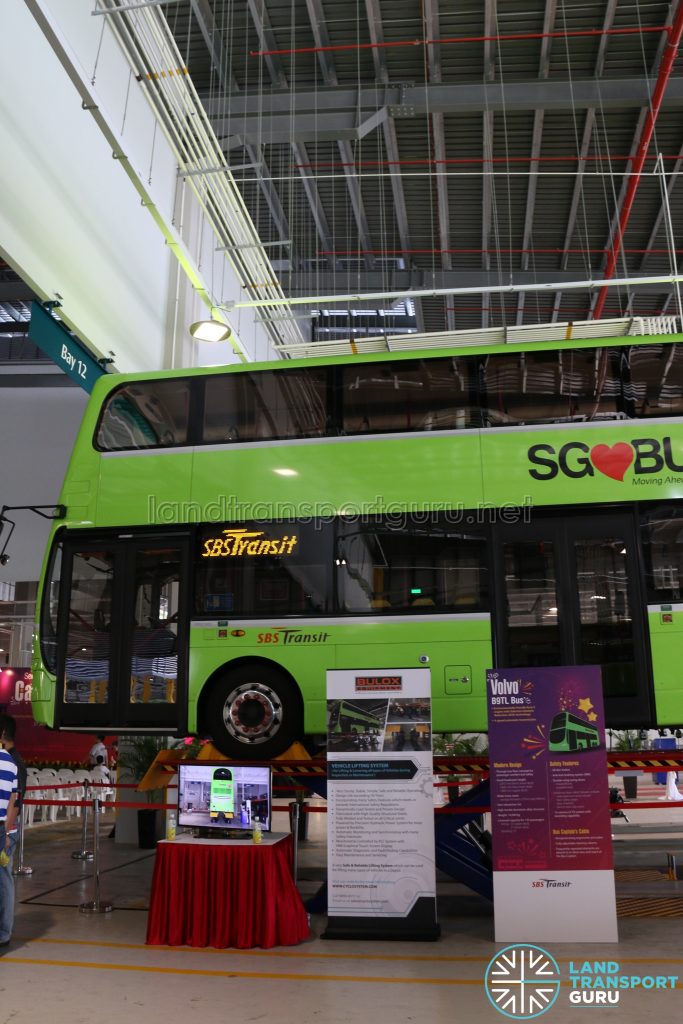 Seletar Bus Depot - Vehicle Lifting System