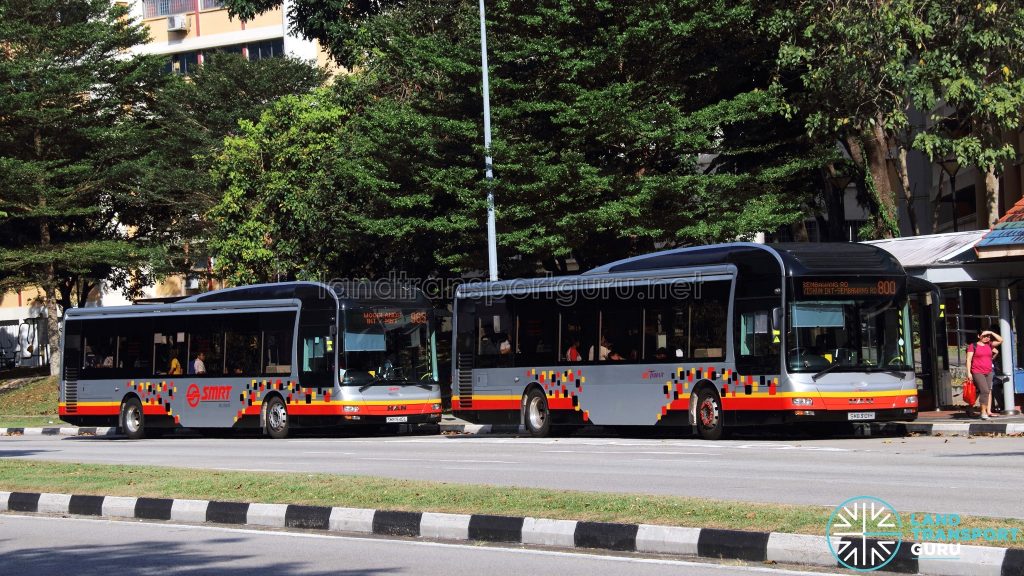MAN A22: SBS Transit and SMRT Buses