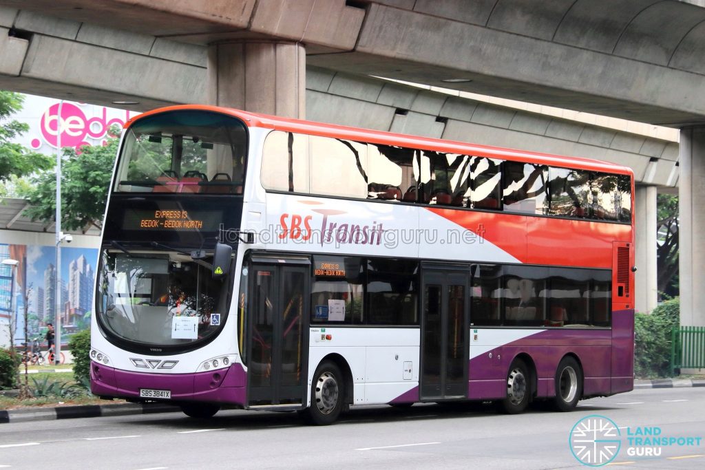 Express 13 - SBS Transit Volvo B9TL Wright (SBS3841X)