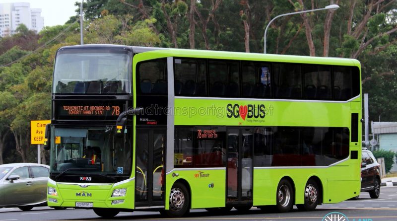 SBS Transit MAN A95 (SG5898G) - Service 7B