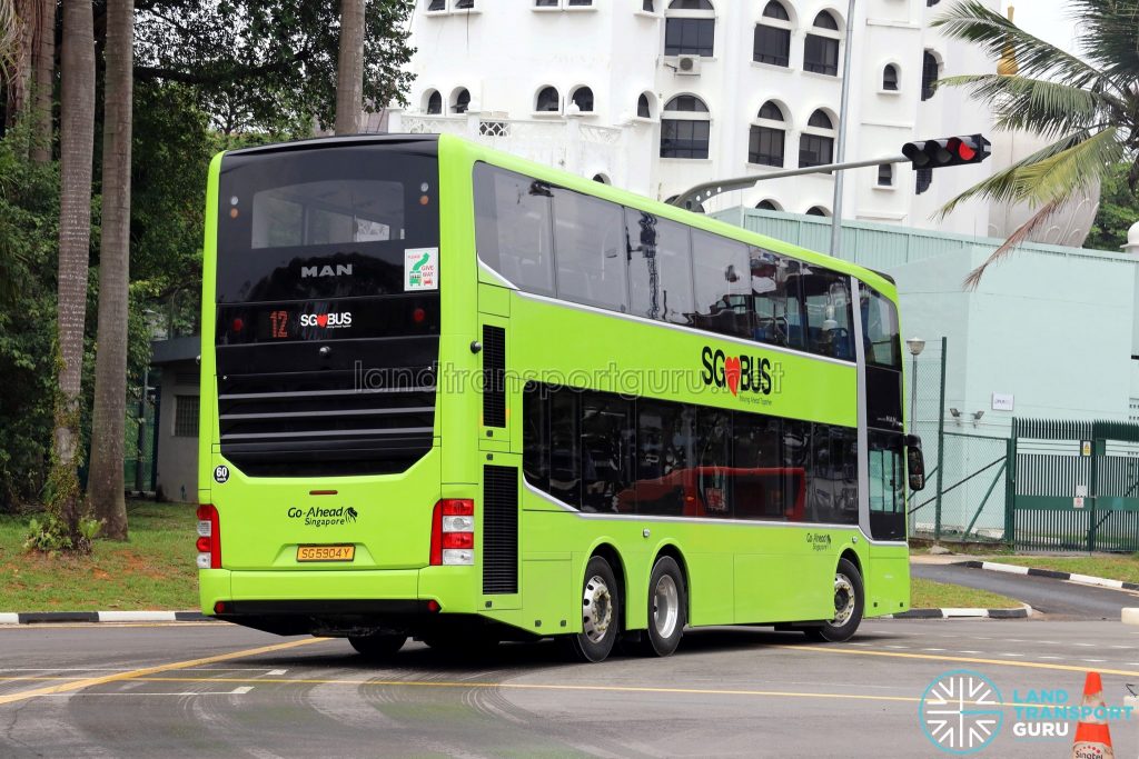 Service 12 - Go-Ahead Singapore MAN A95 (SG5904Y)
