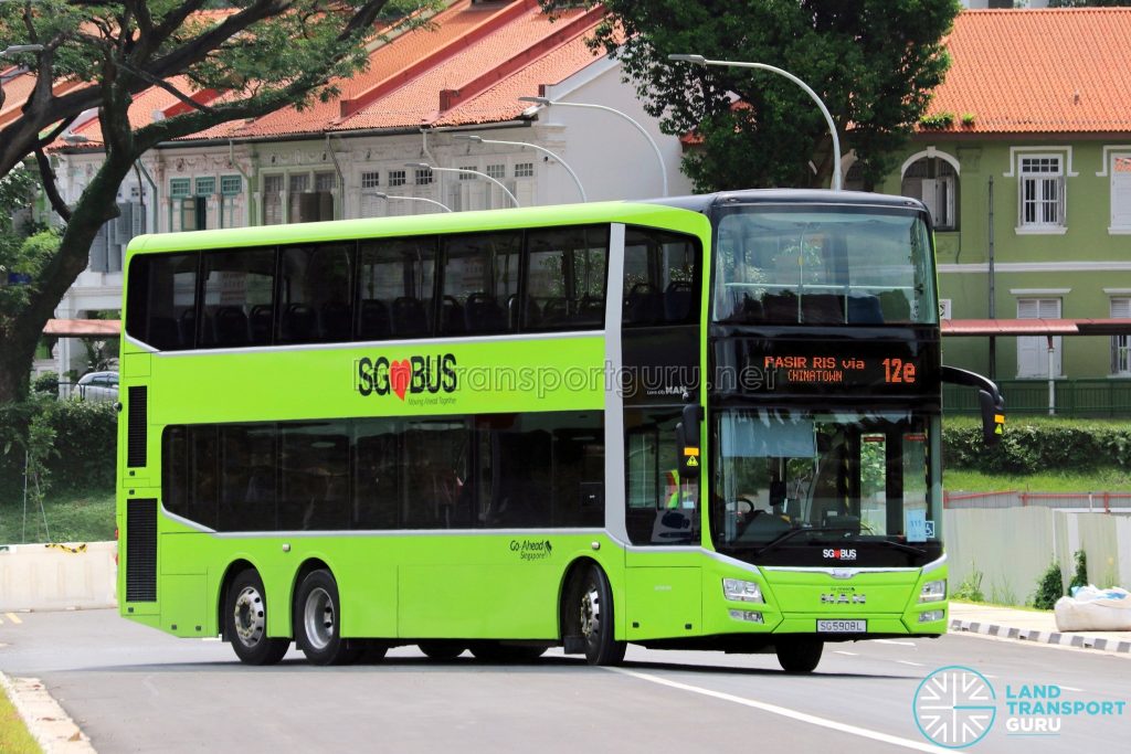 Service 12e - Go-Ahead Singapore MAN A95 (SG5908L)