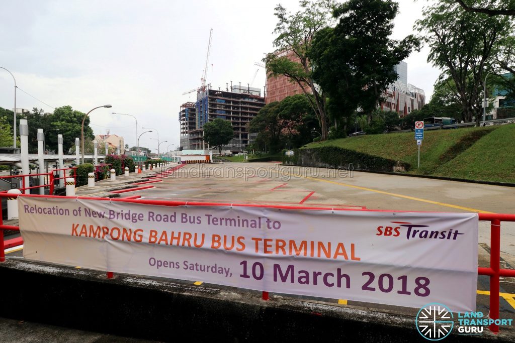 New Bridge Road Bus Terminal - Relocation Banner