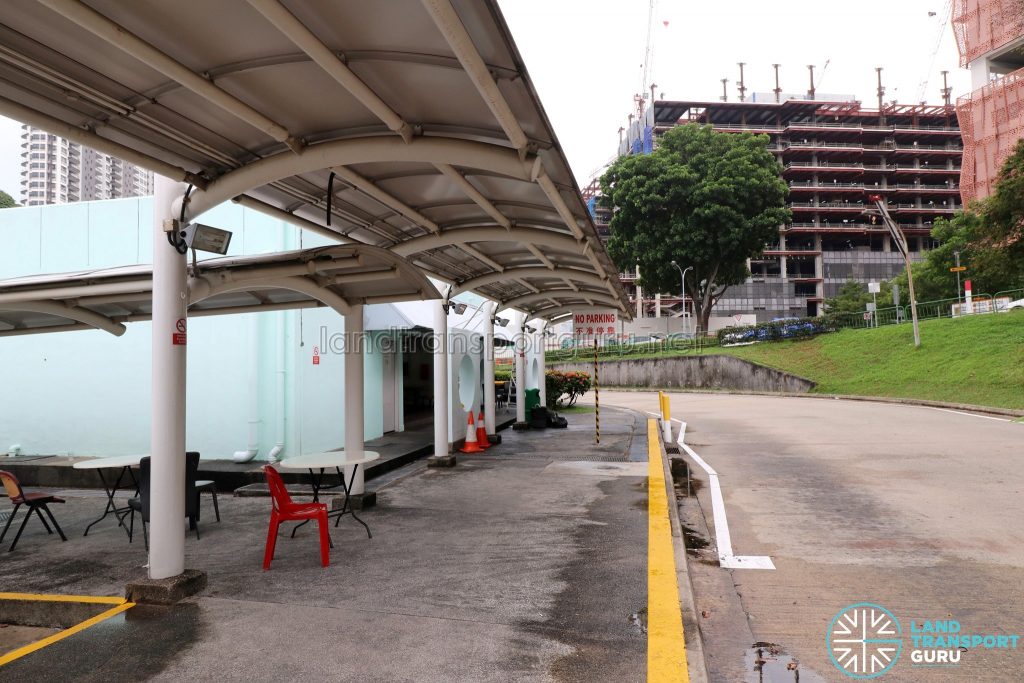 New Bridge Road Bus Terminal - Makeshift Bus Captain Rest Area