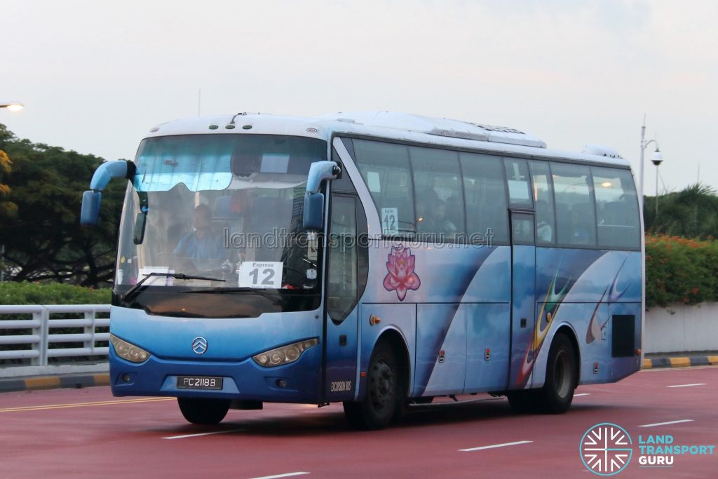 Express 12 - Operated by BT & TAN Transport (PC2118B)