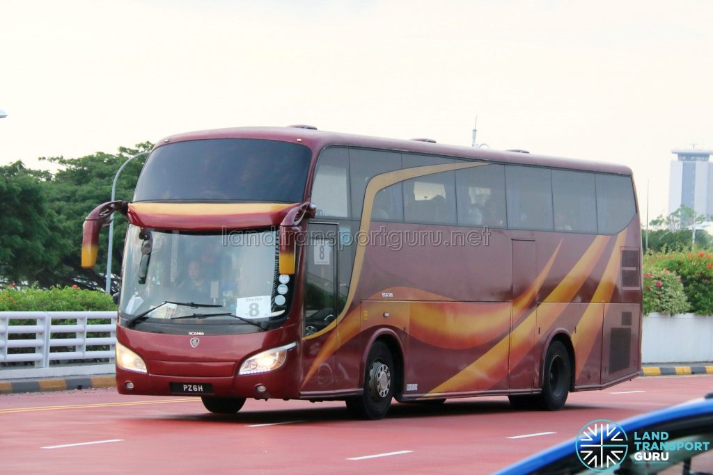 Shuttle 8 - Operated by Rui Feng Chartered (PZ6H)