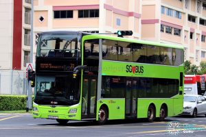 Service 71: SBS Transit MAN A95 (SG2017C)