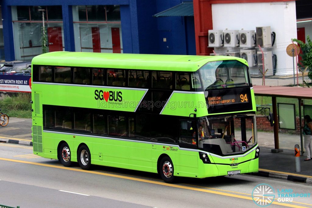 SBS Transit Volvo B8L (SG4003D) - Service 94
