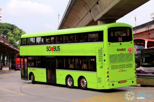 SBS Transit Volvo B8L (SG4003D) - Service 94 - Rear