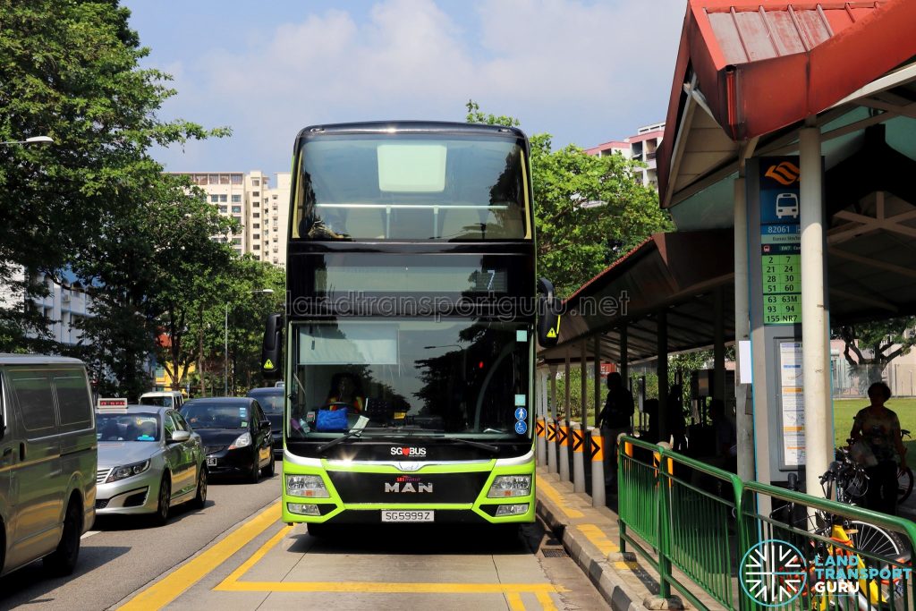 MAN Lion's City DD L Concept Bus (SG5999Z) -Front