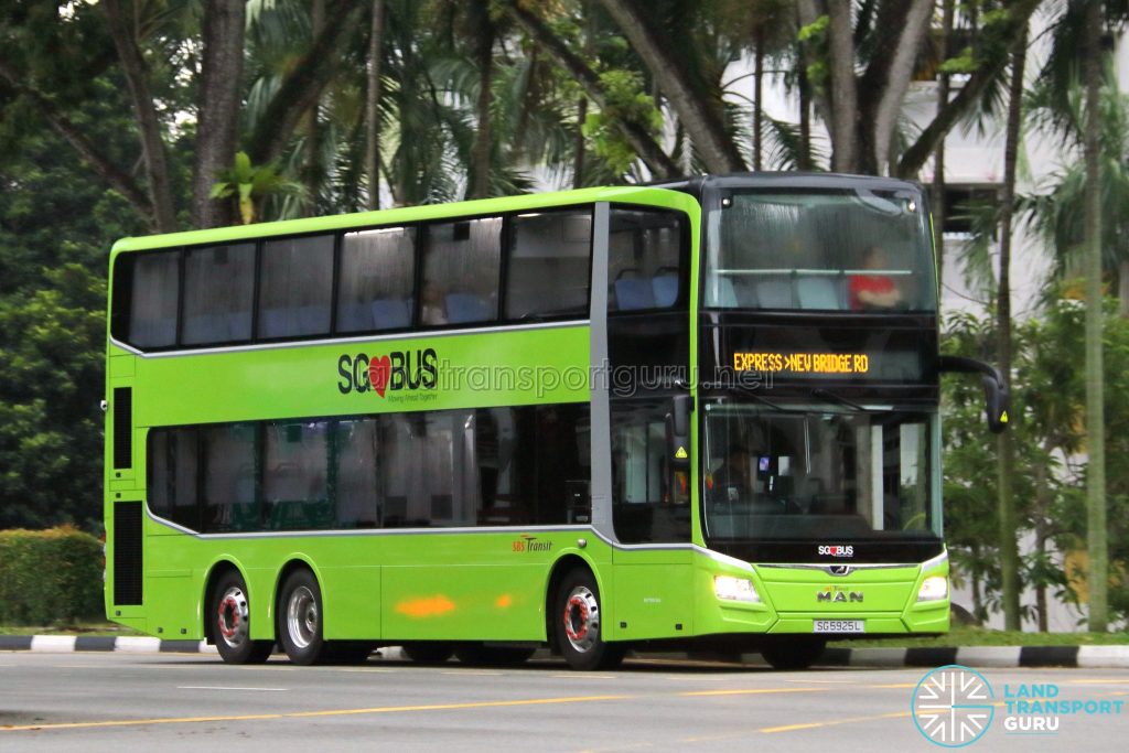 SBS Transit Express Bus Service 851e - MAN A95 Euro 6 (SG5925L)