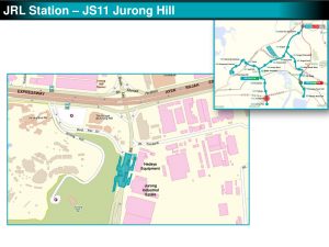 Jurong Hill: JRL Station Diagram
